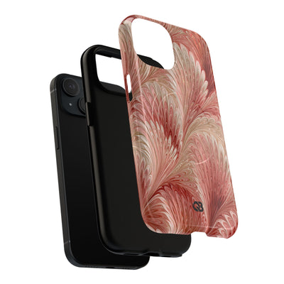 Blush Petal Plume · Tough 2.0 Magnetic Phone Case for iPhone · Pink
