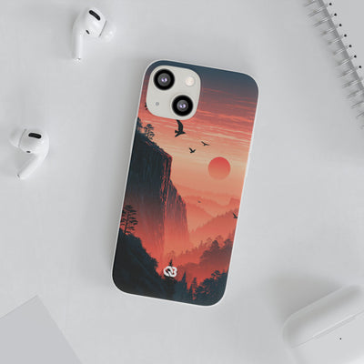 Canyon Dusk · Lite Phone Case for iPhone ·  Orange