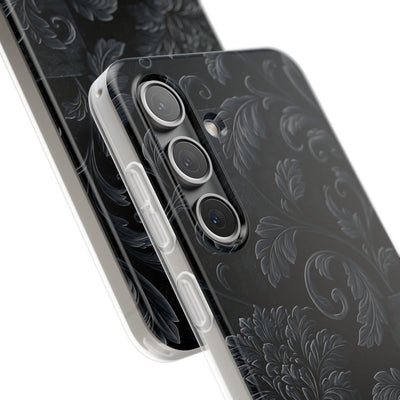 Obsidian Damask · Lite Phone Case for Samsung · Black