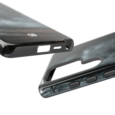 Shadowed Pine Mist · Tough Phone Case for Samsung · Black