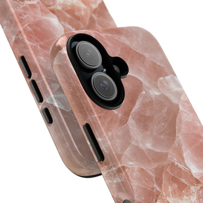 Rose Quartz Facet · Tough Phone Case for iPhone · Pink