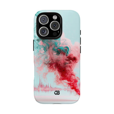 Sonic Bloom · Tough Phone Case for iPhone · Red