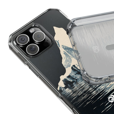 Blue Impact MagSafe Phone Case for iPhone - Frozen Navy Monolith