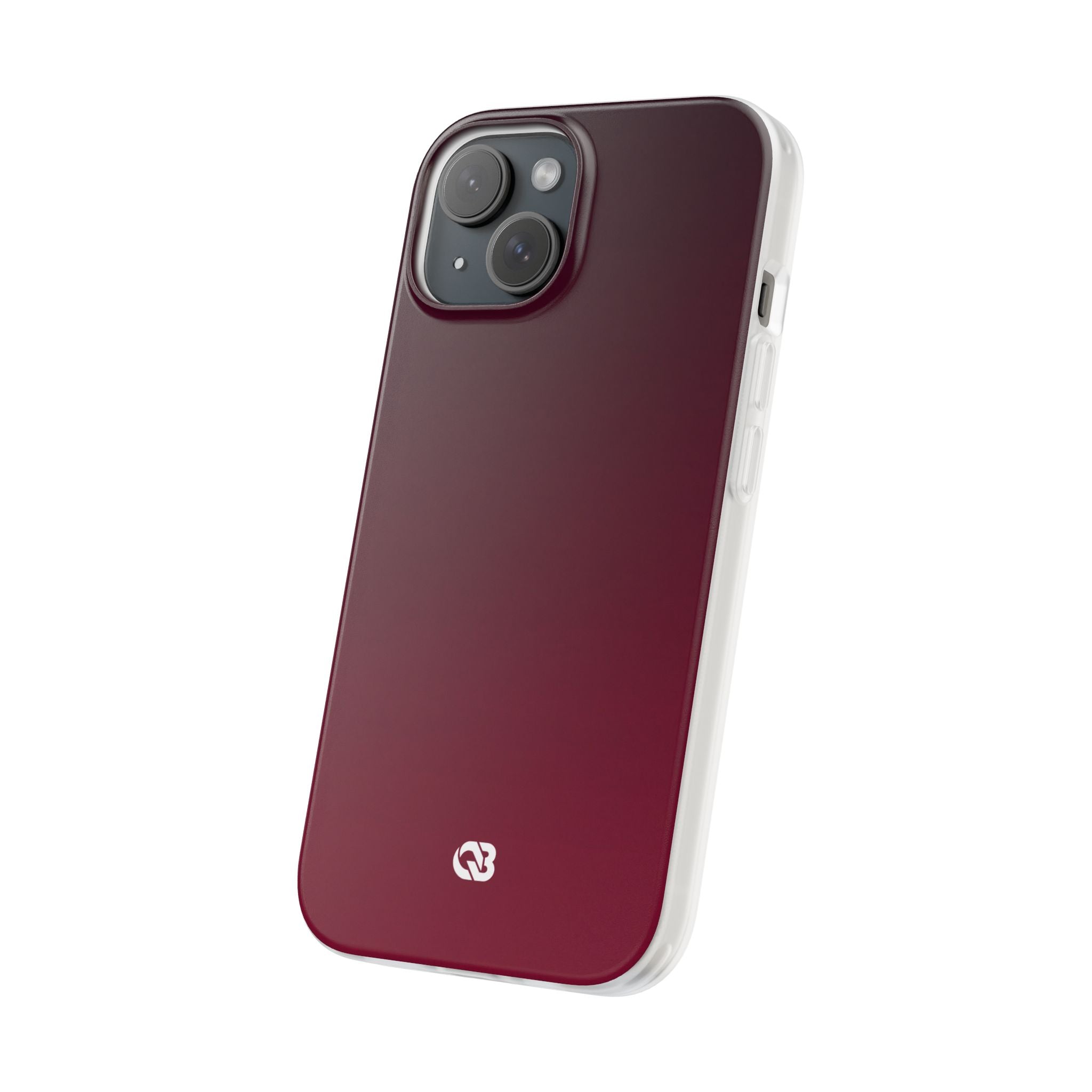 Red Lite Phone Case for iPhone - Deep Sangria Gradient