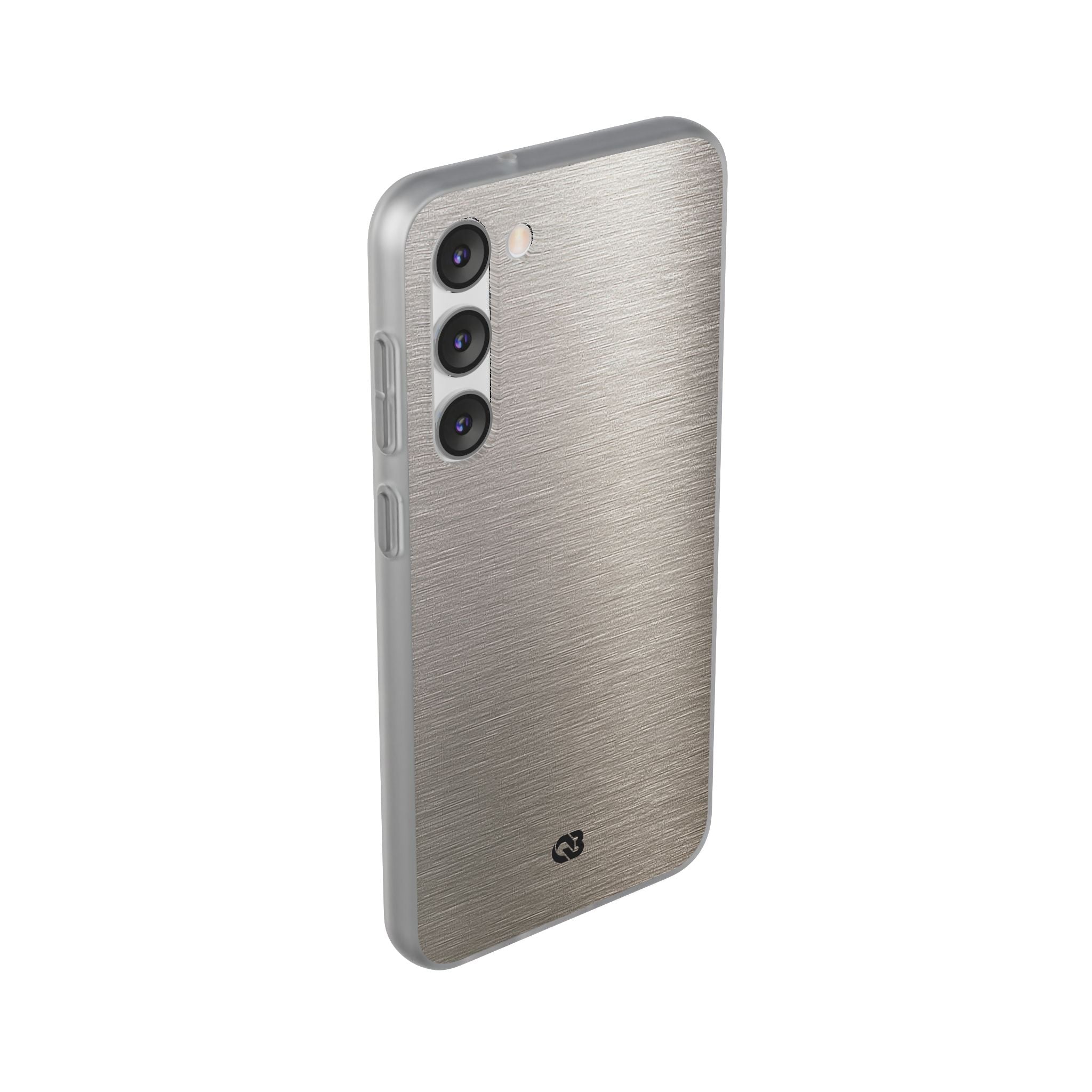 Grey Lite Phone Case for Samsung - Brushed Nickel Linen