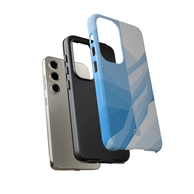 Blue Tough Phone Case for Samsung - Arctic Glacial Ridge