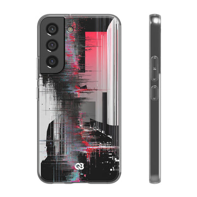 Black Lite Phone Case for Samsung - Crimson Data Leak