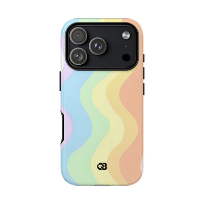 Pastel Ripple Flow · Tough Case na iPhone