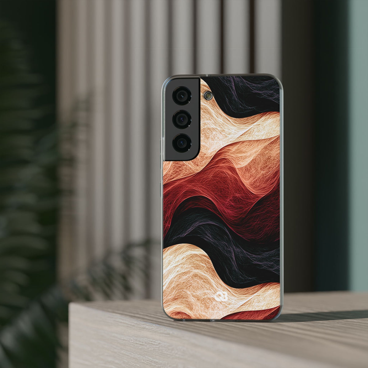 Ember Wave Dispersion · Lite Phone Case for Samsung · Red