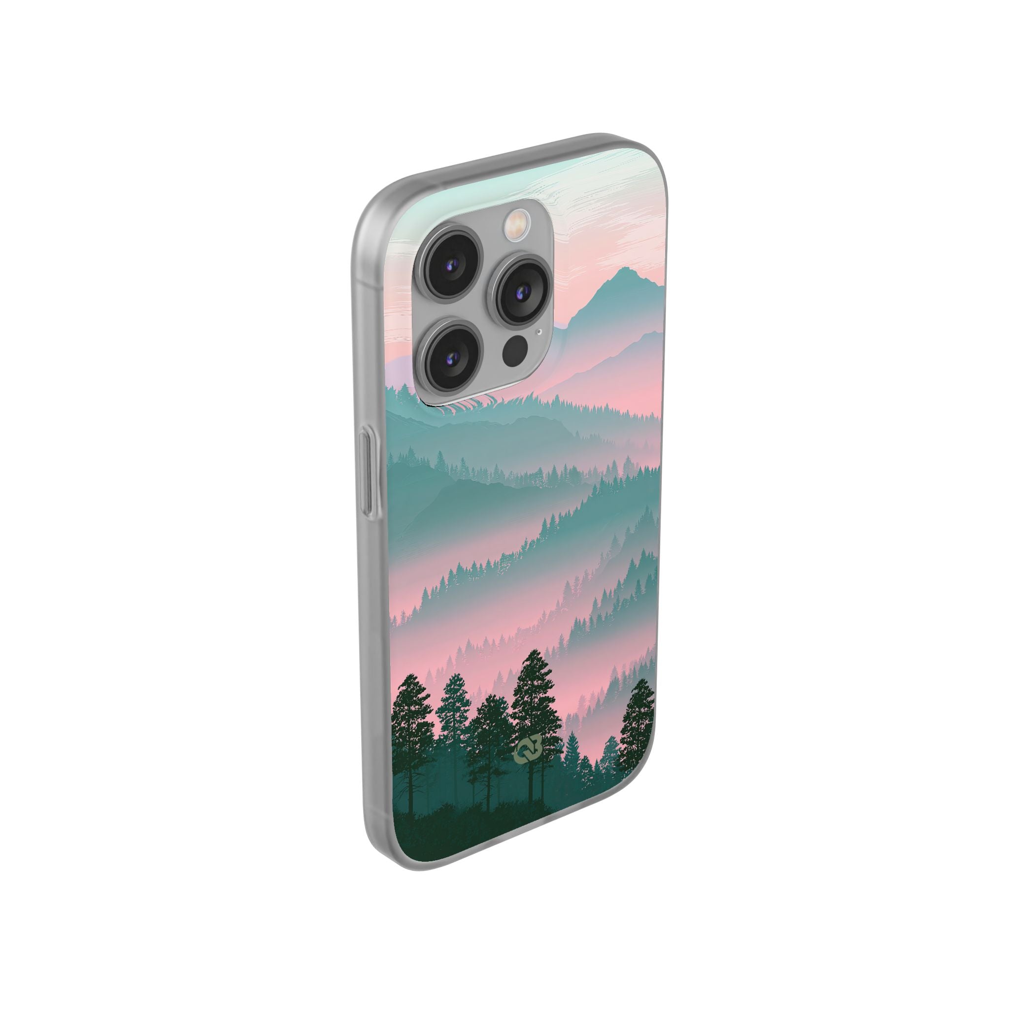 Teal Lite Phone Case for iPhone - Alpine Mist Teal