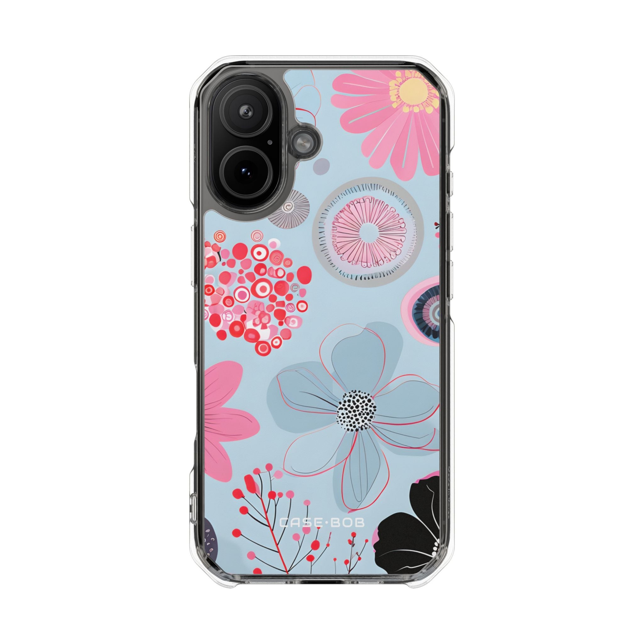 Sininen Bloom iPhone 17 - Impact -suojakotelo