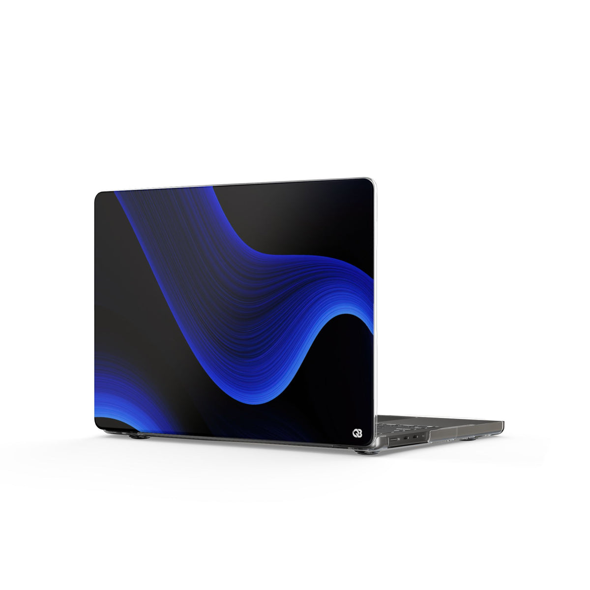 Cobalt Horizon · Clear Hard Case for MacBook · Blue
