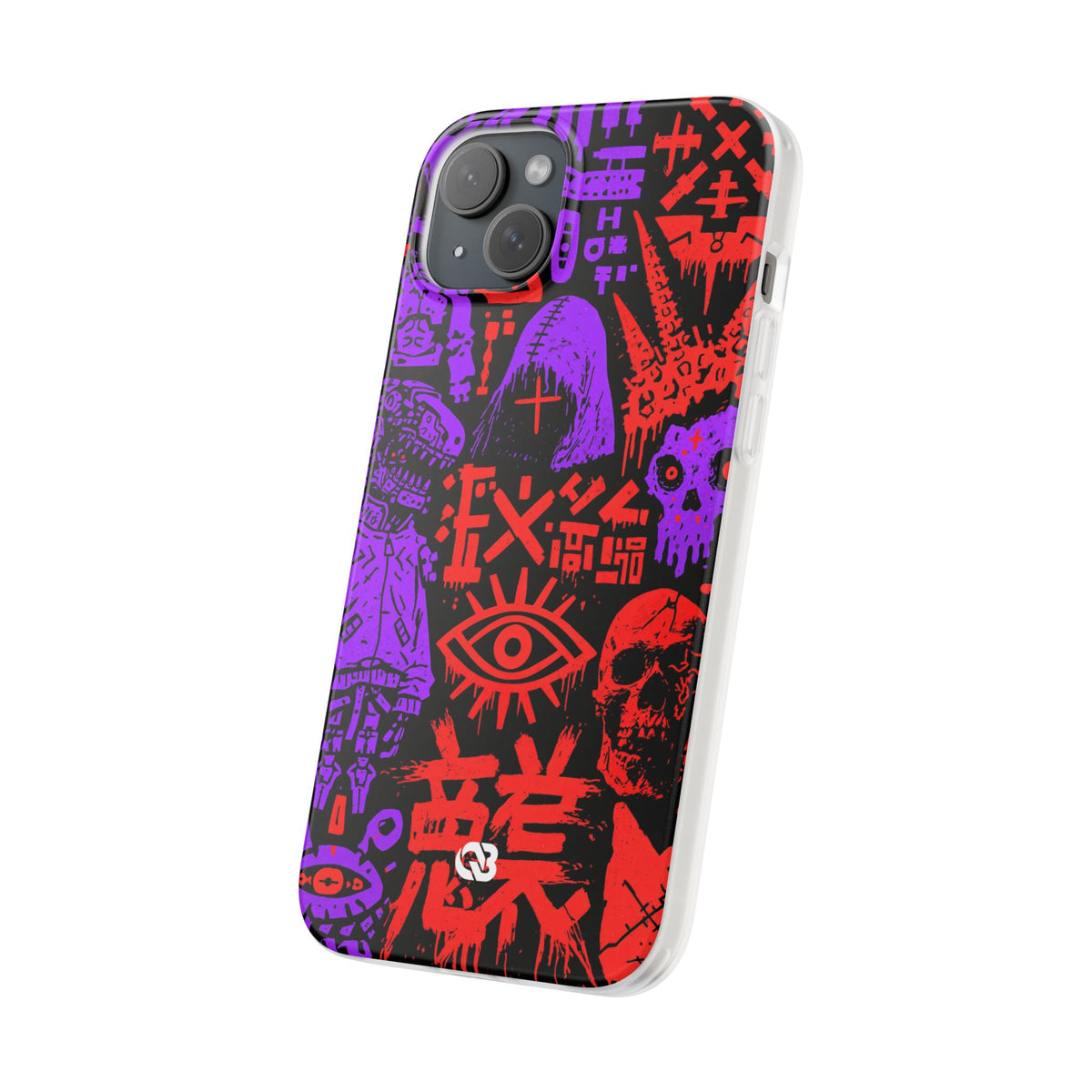 Underground Cyber Glyphs · Lite Phone Case for iPhone ·  Black