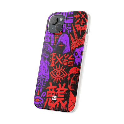 Underground Cyber Glyphs · Lite Phone Case for iPhone ·  Black