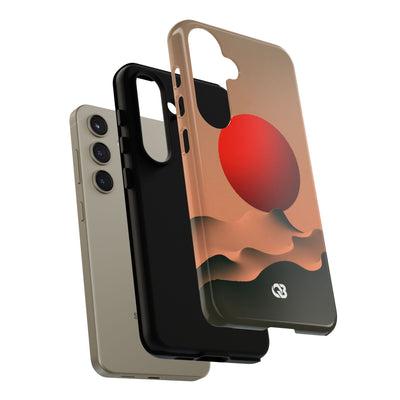 Crimson Sol Ridge · Tough Phone Case for Samsung · Red