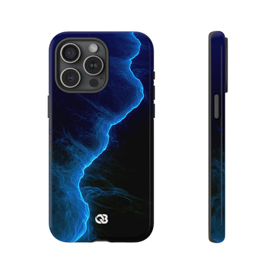 Electric Azure Drift · Tough Phone Case for iPhone · Blue