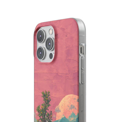 Lunar Pastel Bloom · Soft Phone Case for iPhone