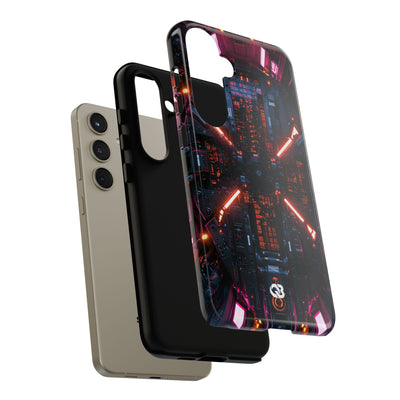 Cybernetic Reactor Core · Tough Phone Case for Samsung · Black