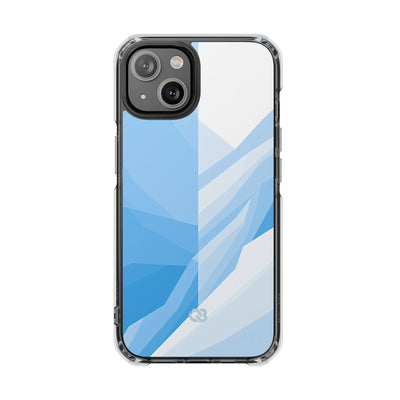 Blue Impact MagSafe Phone Case for iPhone - Arctic Glacial Ridge