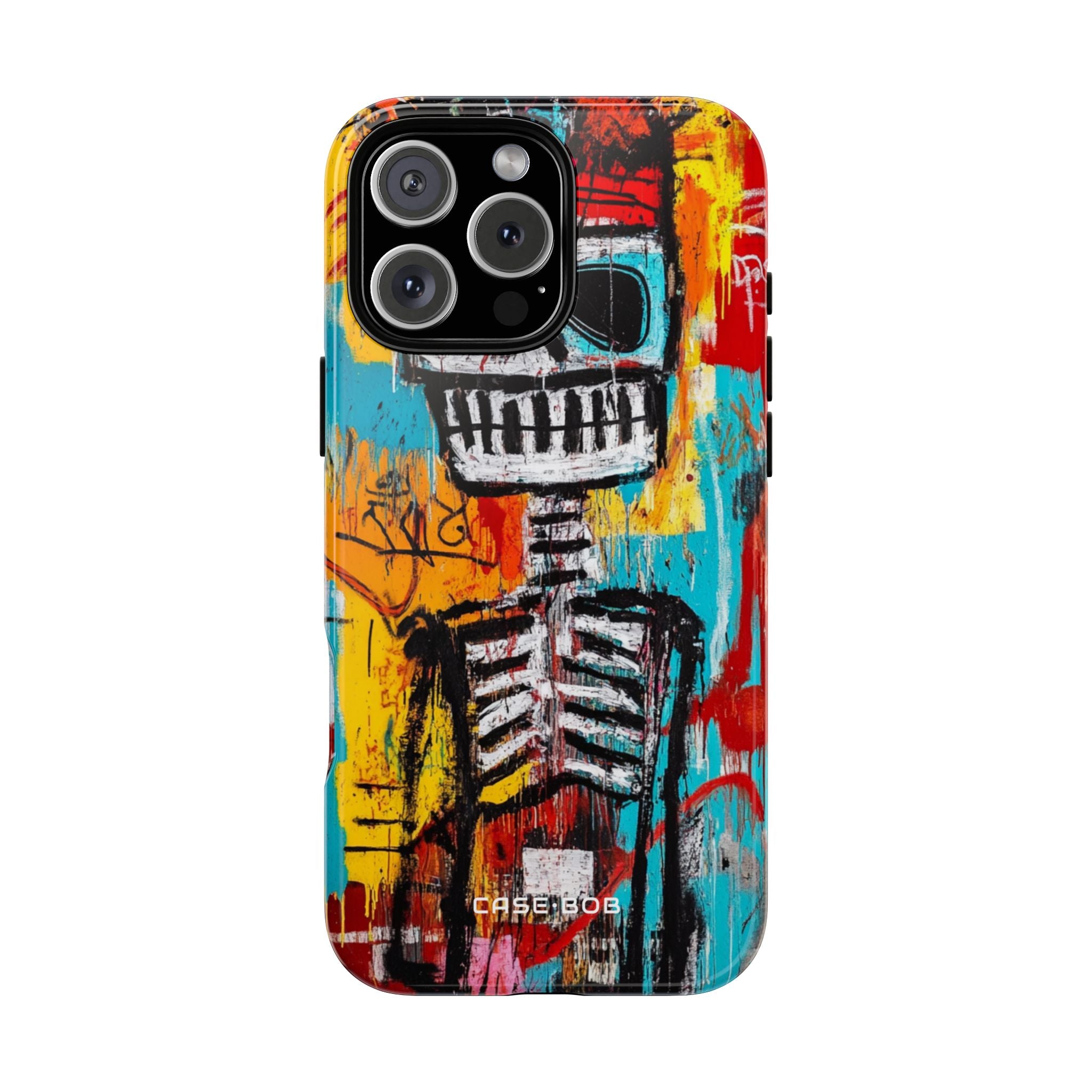 Skeleton Riot iPhone 16 Pro Max Cover - Tough