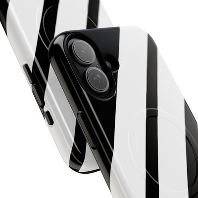 Obsidian White Bars · Tough+ Phone Case for iPhone · Magsafe