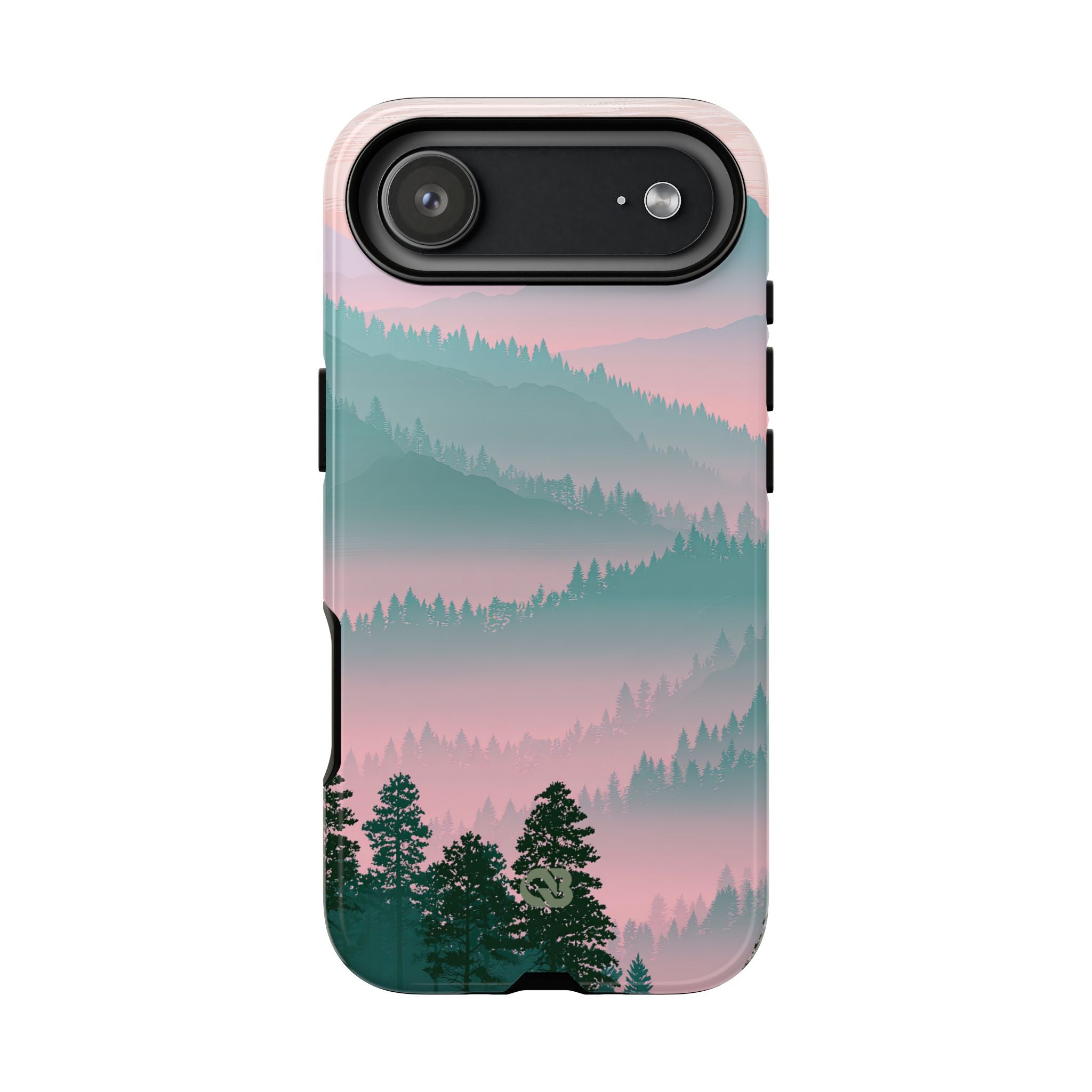 Teal Tough Phone Case for iPhone - Alpine Mist Teal