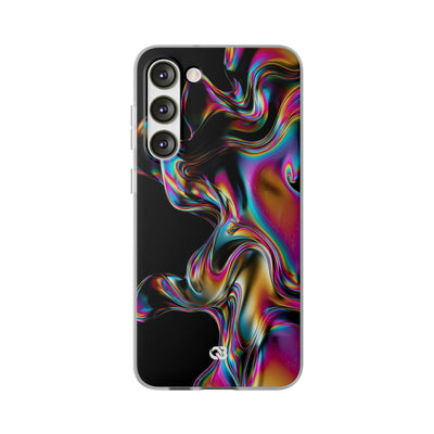 Purple Lite Phone Case for Samsung - Liquid Neon Chrome