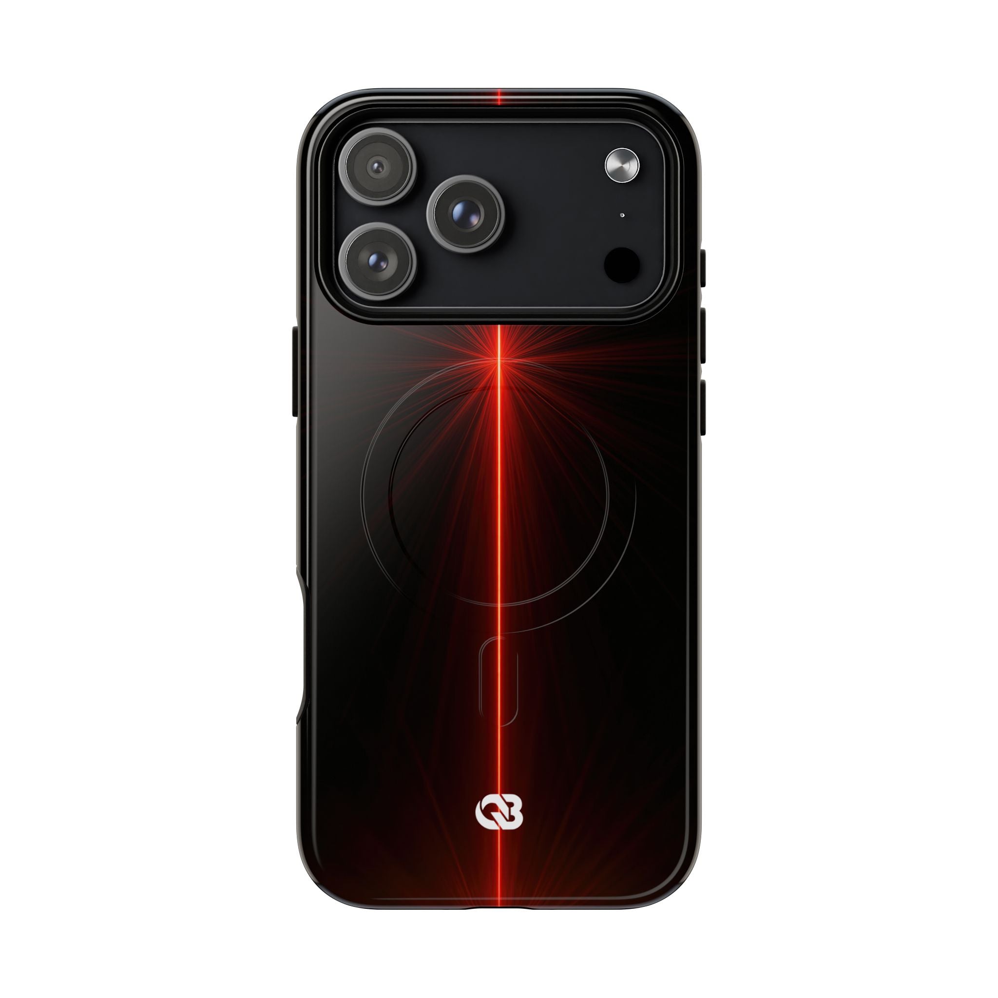 Red Tough 2.0 Magsafe Phone Case for iPhone - Crimson Flare Vector