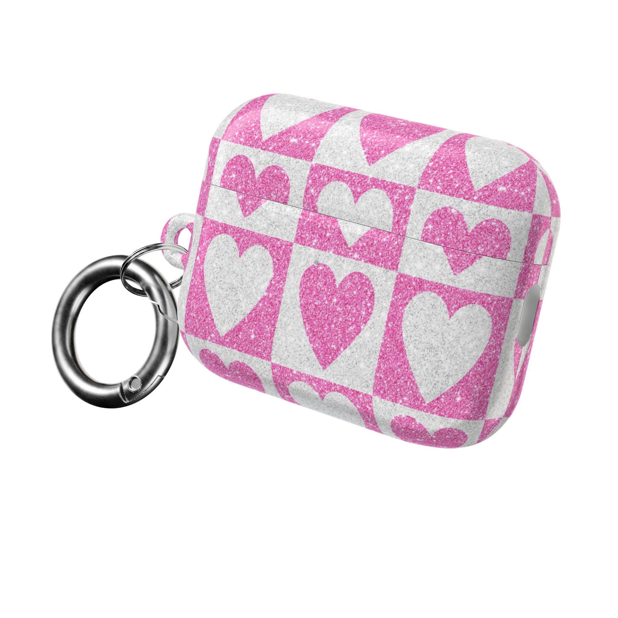 Kimalteleva Heartgrid - AirPods Case