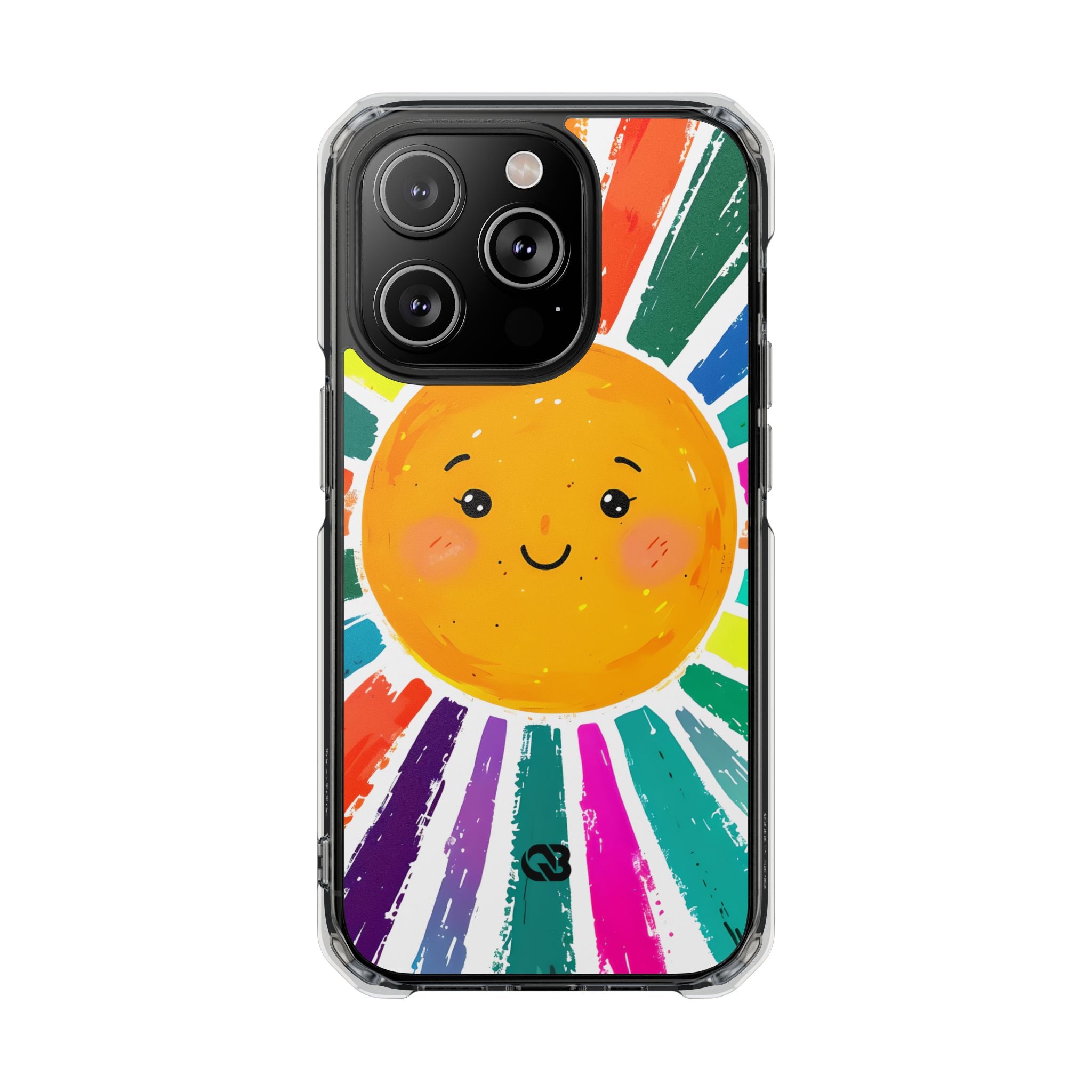 Vibrant Solar Smile · Impact Phone Case for iPhone · Magsafe