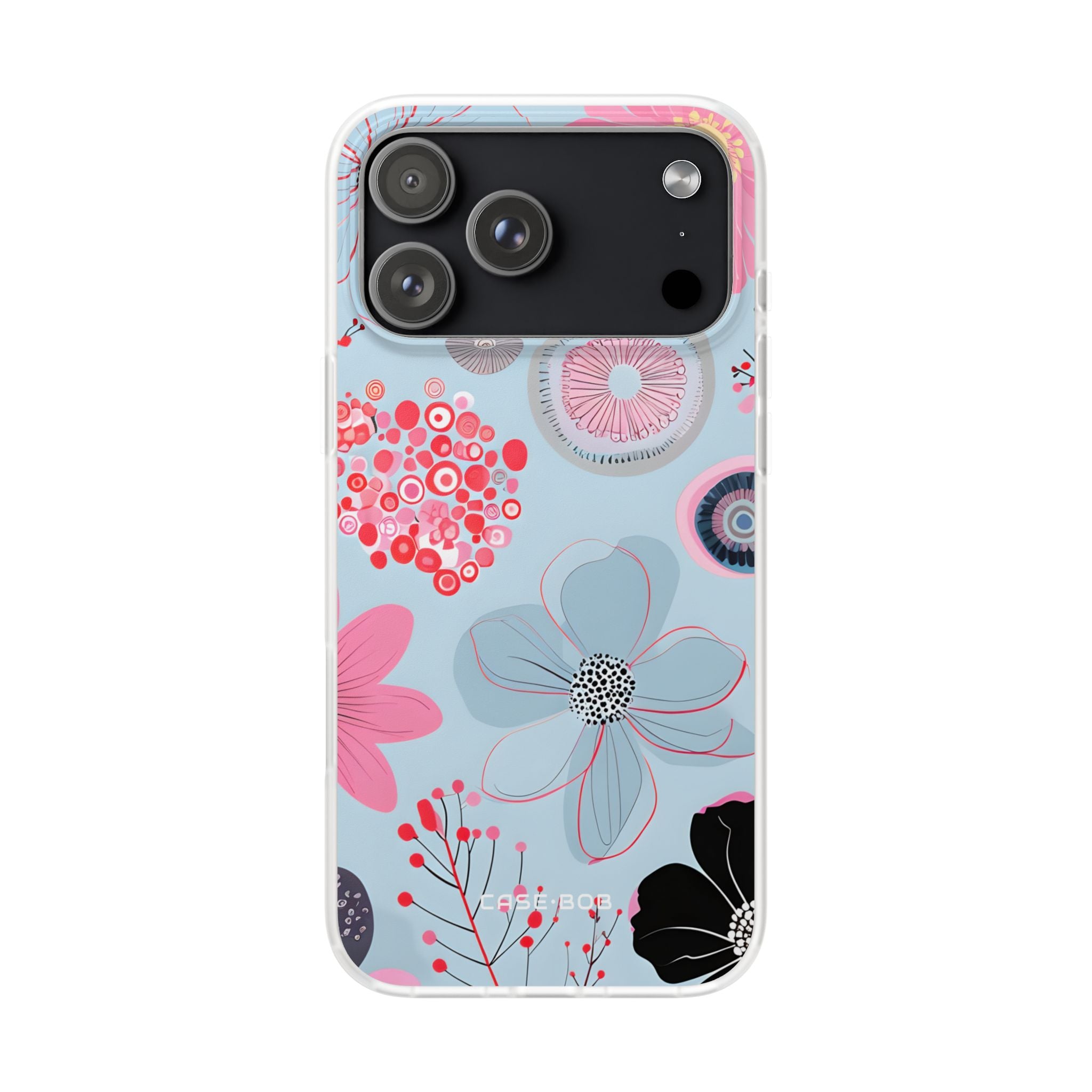 Bloom Whirl iPhone 17 Pro Max Case - Soft - CASE•BOB