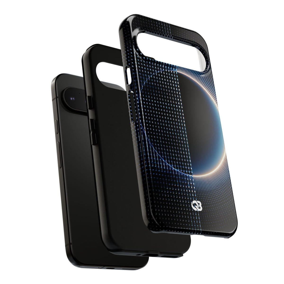 Luminous Meridian · Tough Phone Case for Pixel ·  Black