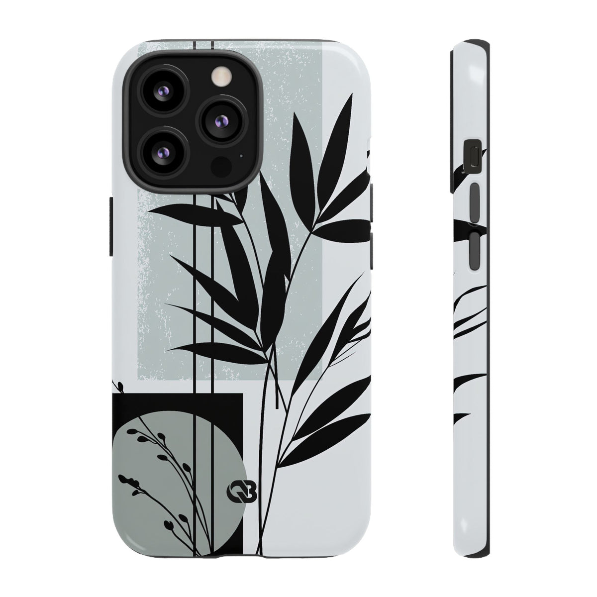 Zen Bamboo Silhouette · Tough Phone Case for iPhone · Green