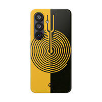 Yellow Lite Phone Case for Samsung - Voltage Sector Pulse