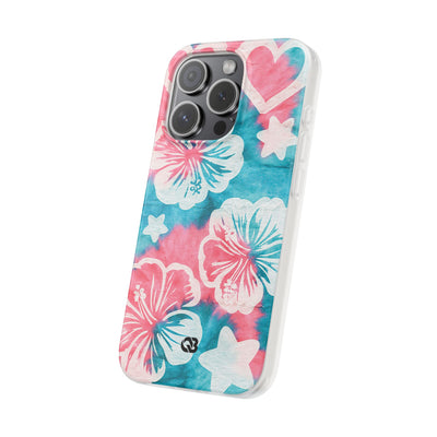 Tropical Hibiscus Bloom · Lite Phone Case for iPhone ·  Teal