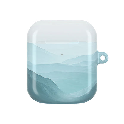 Teal Ridge Layers - AirPods Case