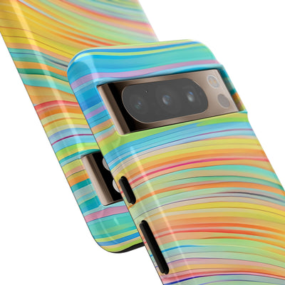 Prism Ribbon Flux · Tough Phone Case for Google Pixel