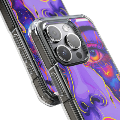 Violet Cosmic Gaze · Impact Custodia per iPhone · Magsafe