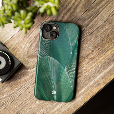 Translucent Fan Palm · Tough Phone Case for iPhone · Teal