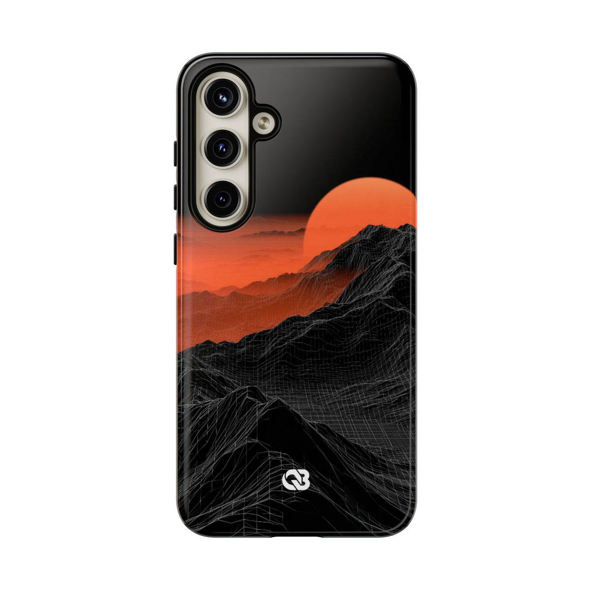 Solar Ridge Mesh · Tough Phone Case for Samsung · Black