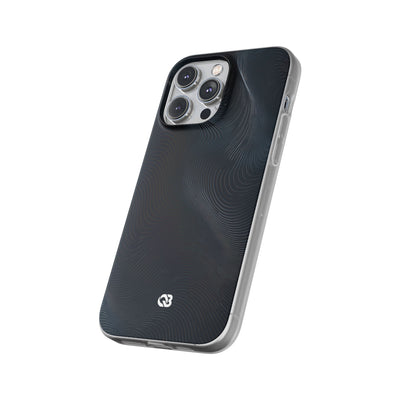 Black Lite Phone Case for iPhone - Obsidian Ridge Flux