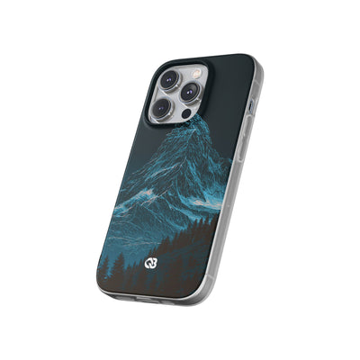 Glacial Alpine Peak · Lite Phone Case for iPhone ·  Blue