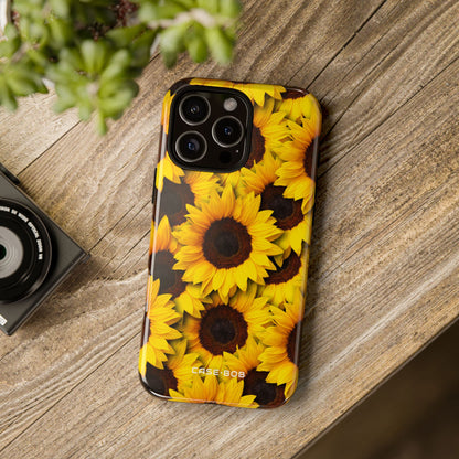Sonnenblumen-Glühen iPhone 16 Pro Max Case - Tough
