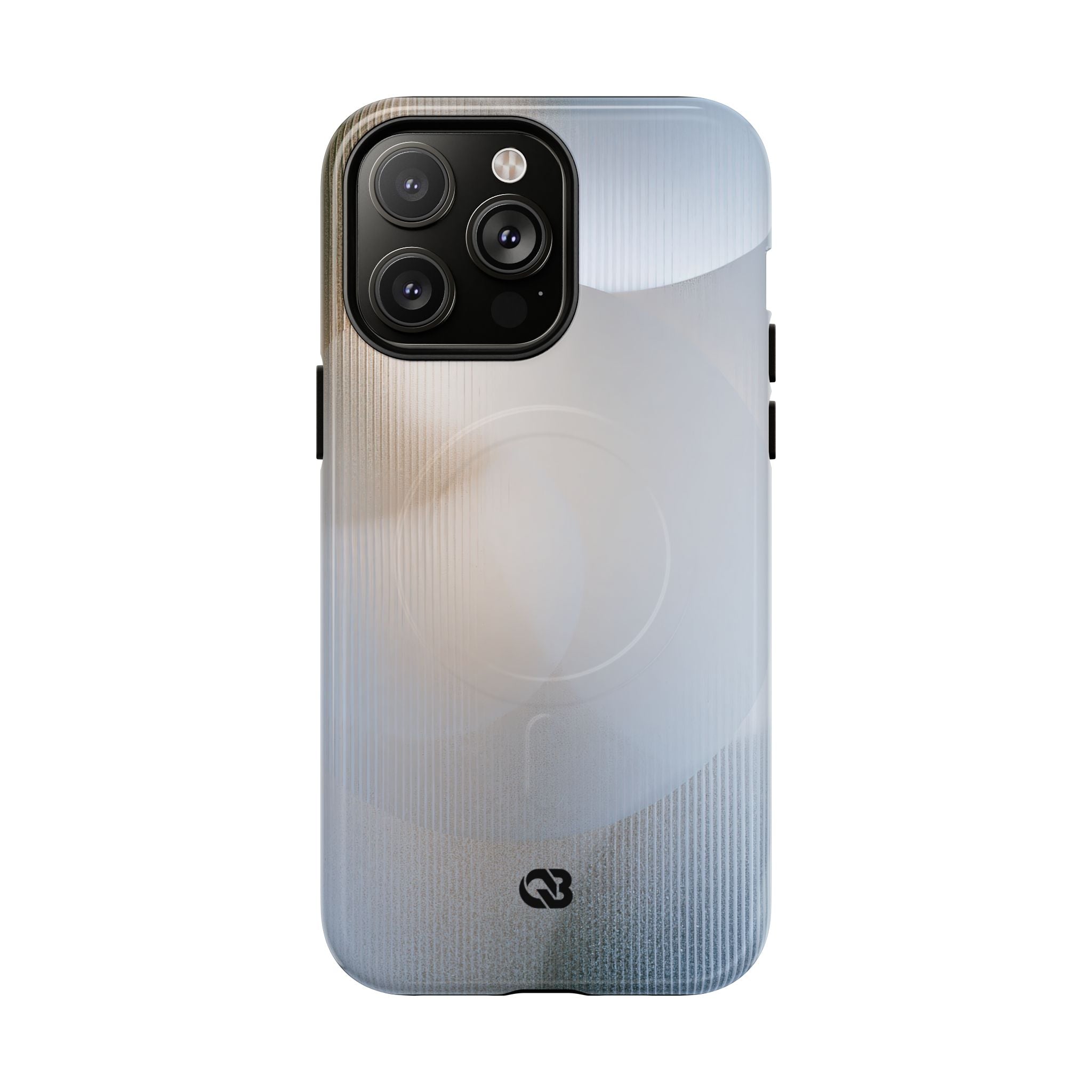 White Tough 2.0 Magsafe Phone Case for iPhone - Frosted Ribbed Sphere