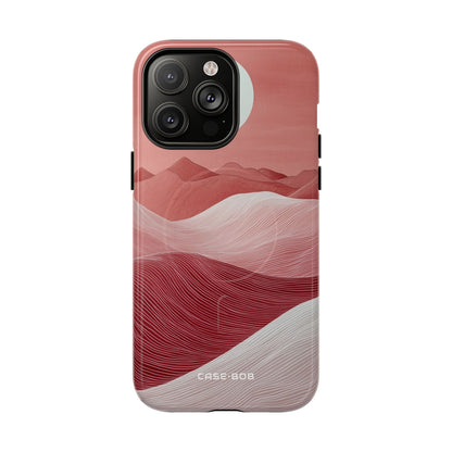 White Orb Dunes iPhone 14 Pro Max Case - Tough+