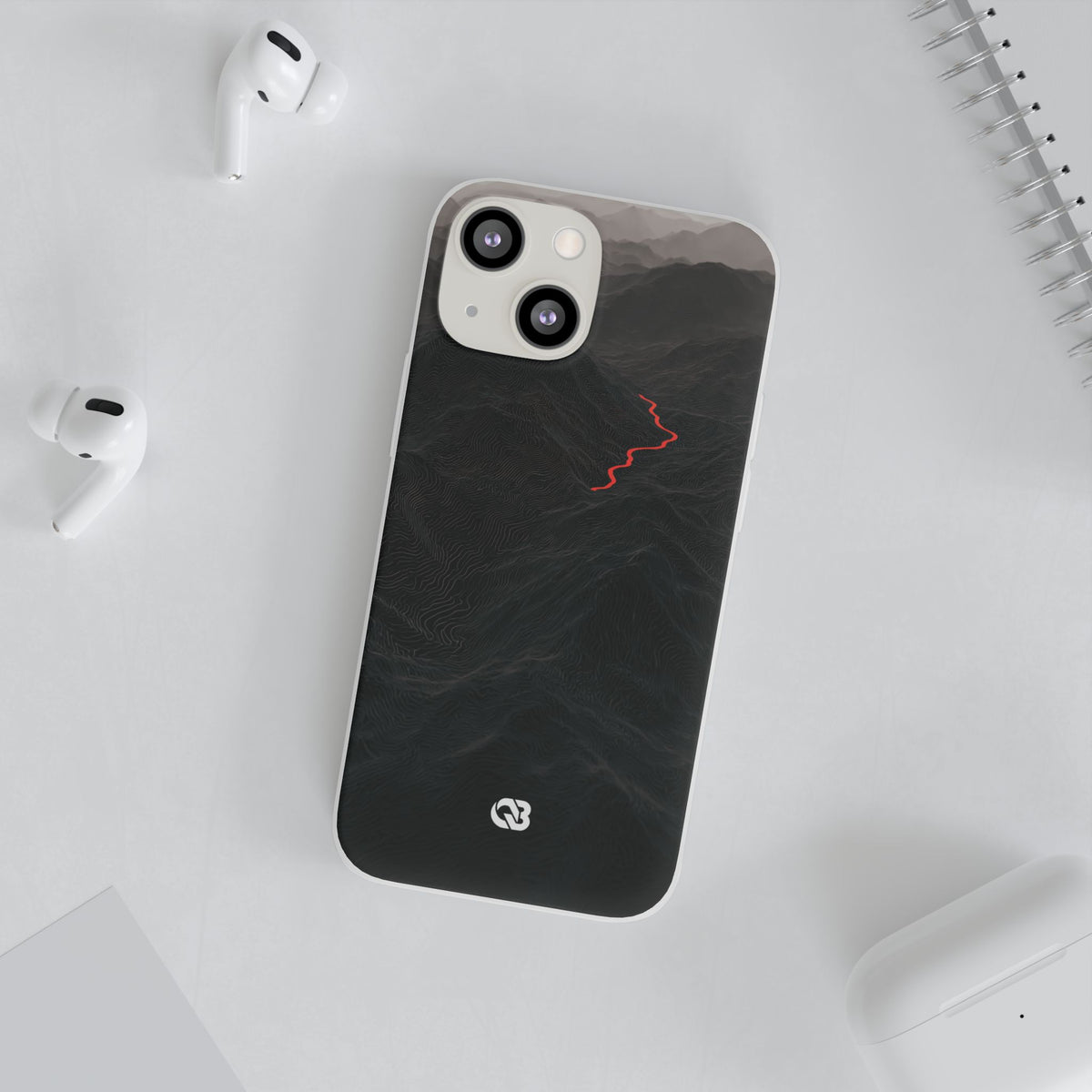 Crimson Ridge Pass · Lite Phone Case for iPhone ·  Black