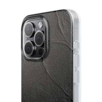 Obsidian Stucco Relief · Lite Phone Case for iPhone ·  Black