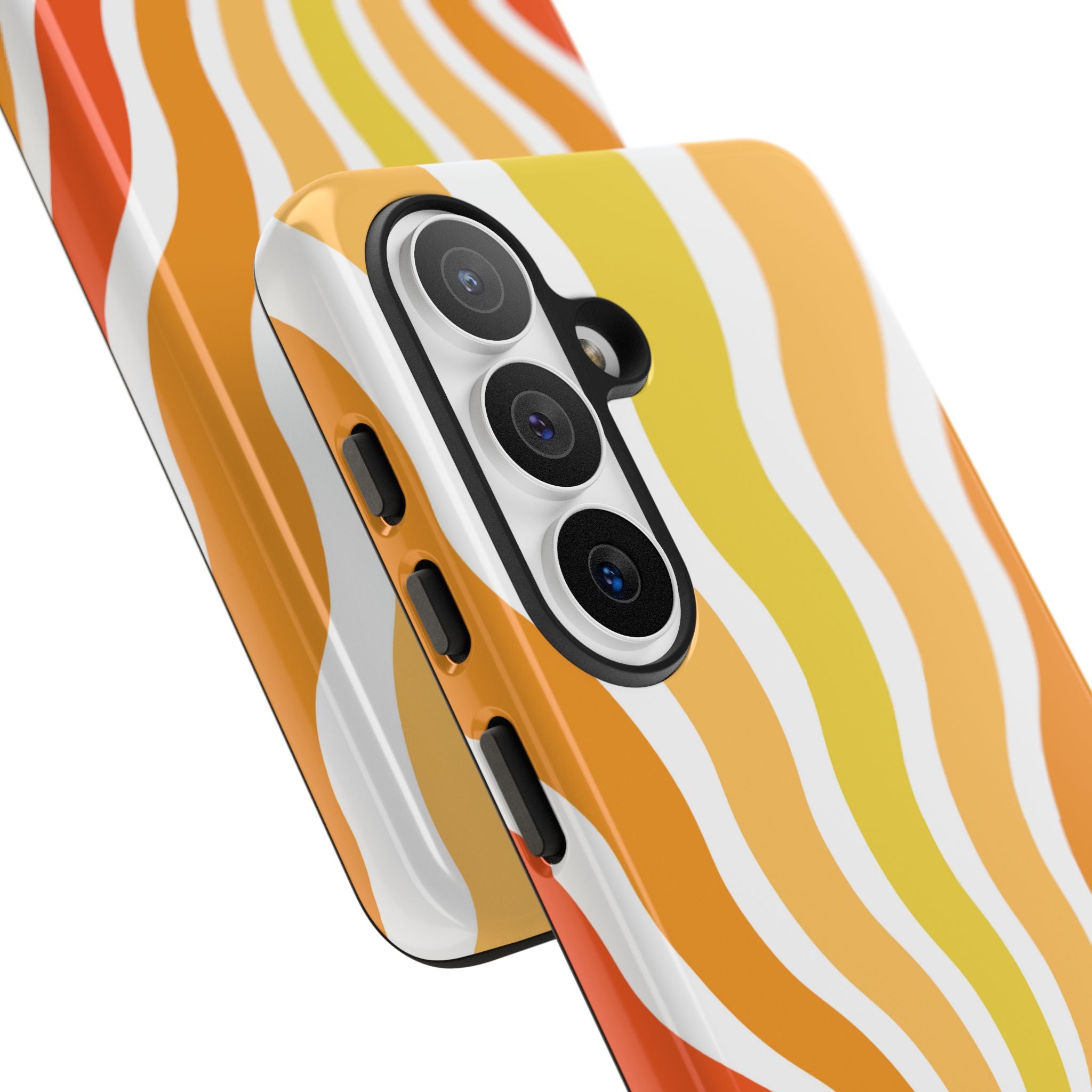 Amber Solar Waves · Tough Phone Case for Samsung