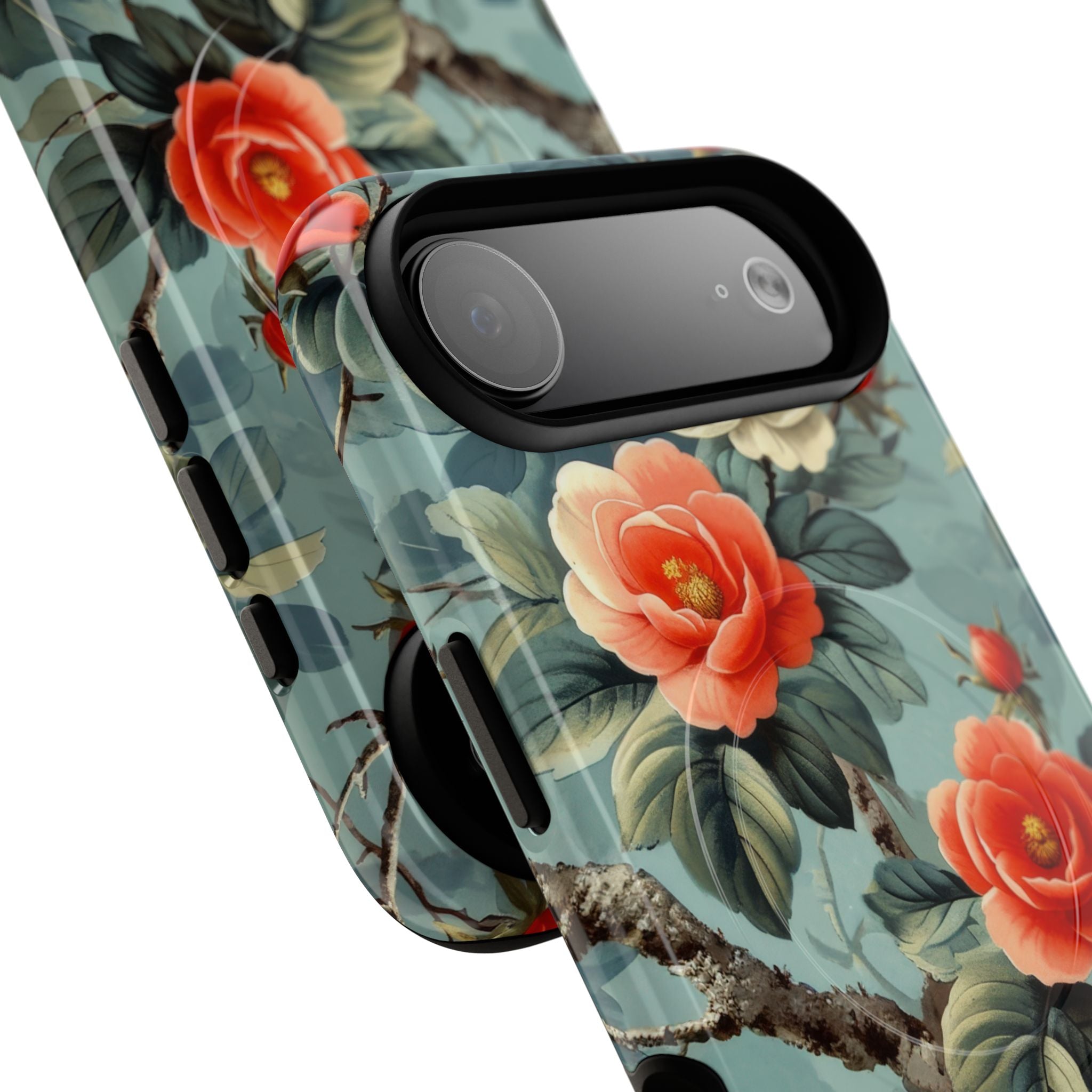 Coral Bloom iPhone 17 Air Case - Tough+ - CASE•BOB