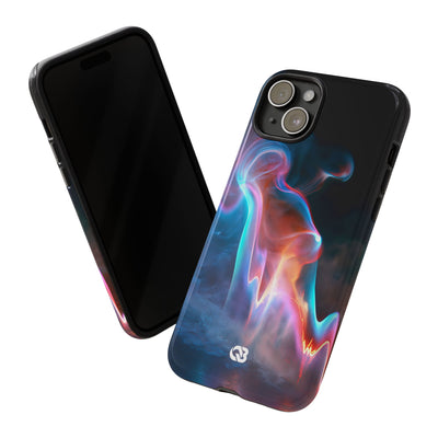 Neon Waveform · Tough Phone Case for iPhone · Black